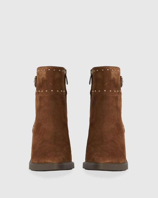 Paige Giselle boot cocoa suede