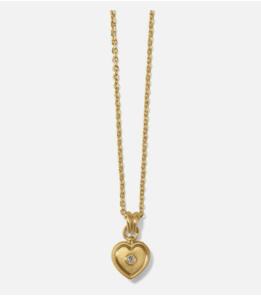 Brighton Meridian Zenth Gold Heart Necklace