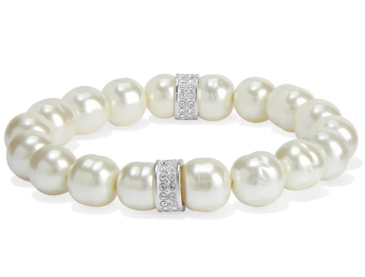 Brighton Meridian Petite pearl stretch bracelet