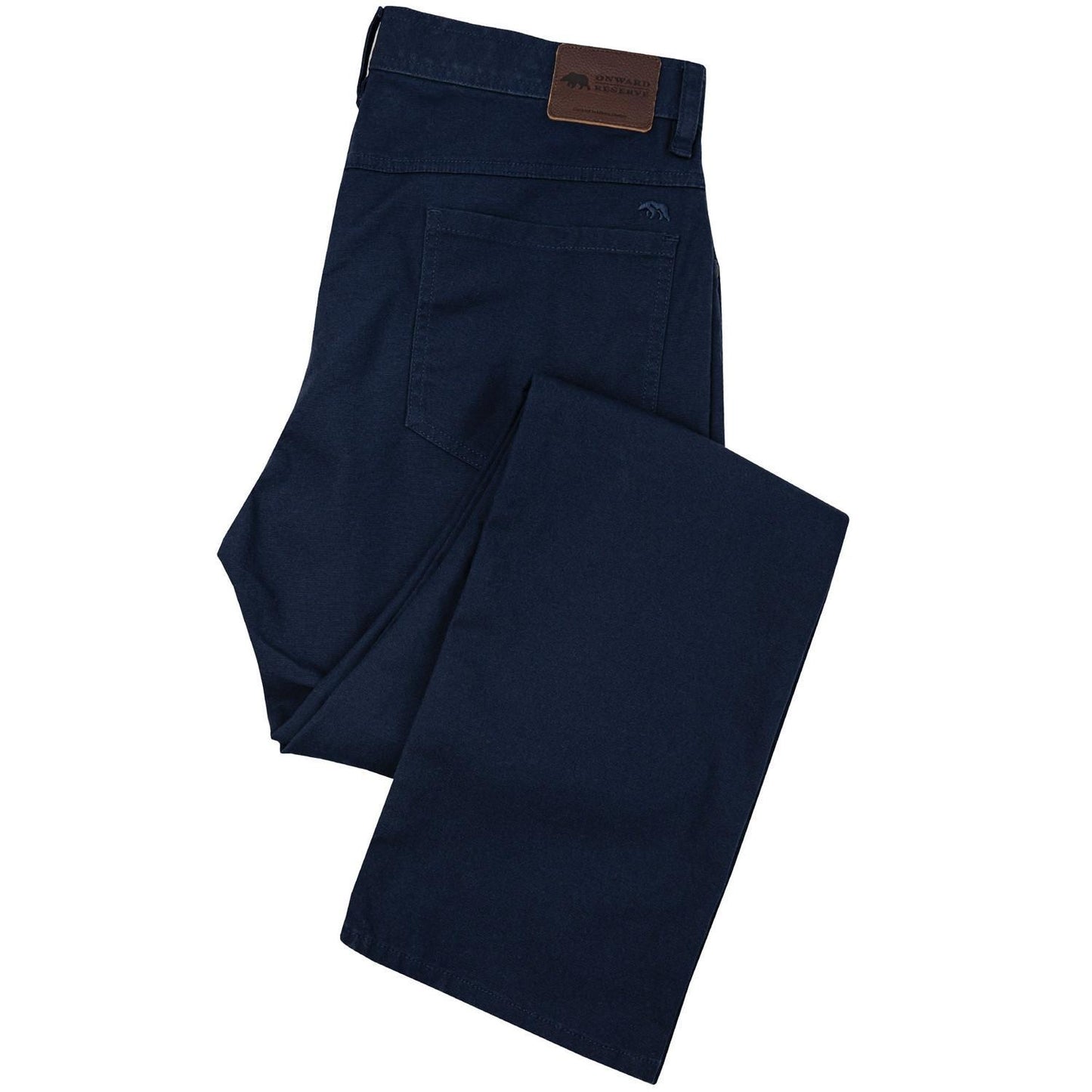 Onward Reserve Micro Canvas Stretch Pant Navy