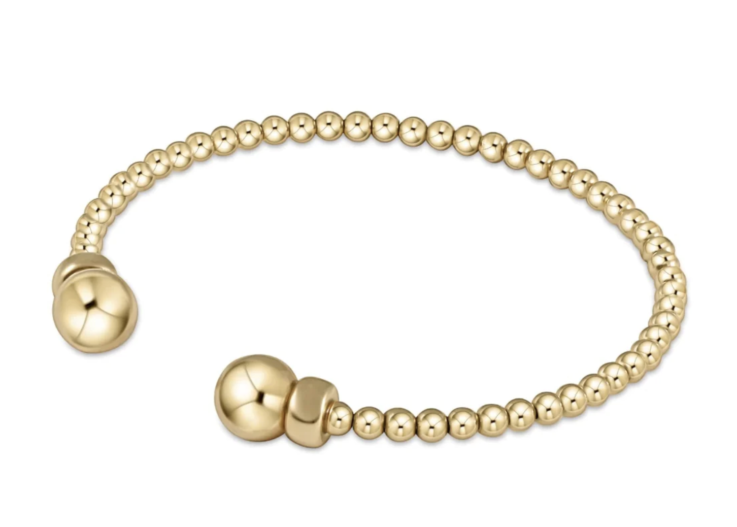 Enewton classic gold 8mm bead bracelet