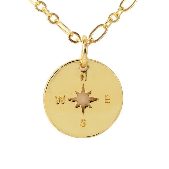 sissy yates gold charm necklace