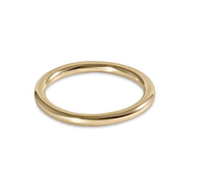 E Newton Classic Gold Band Ring